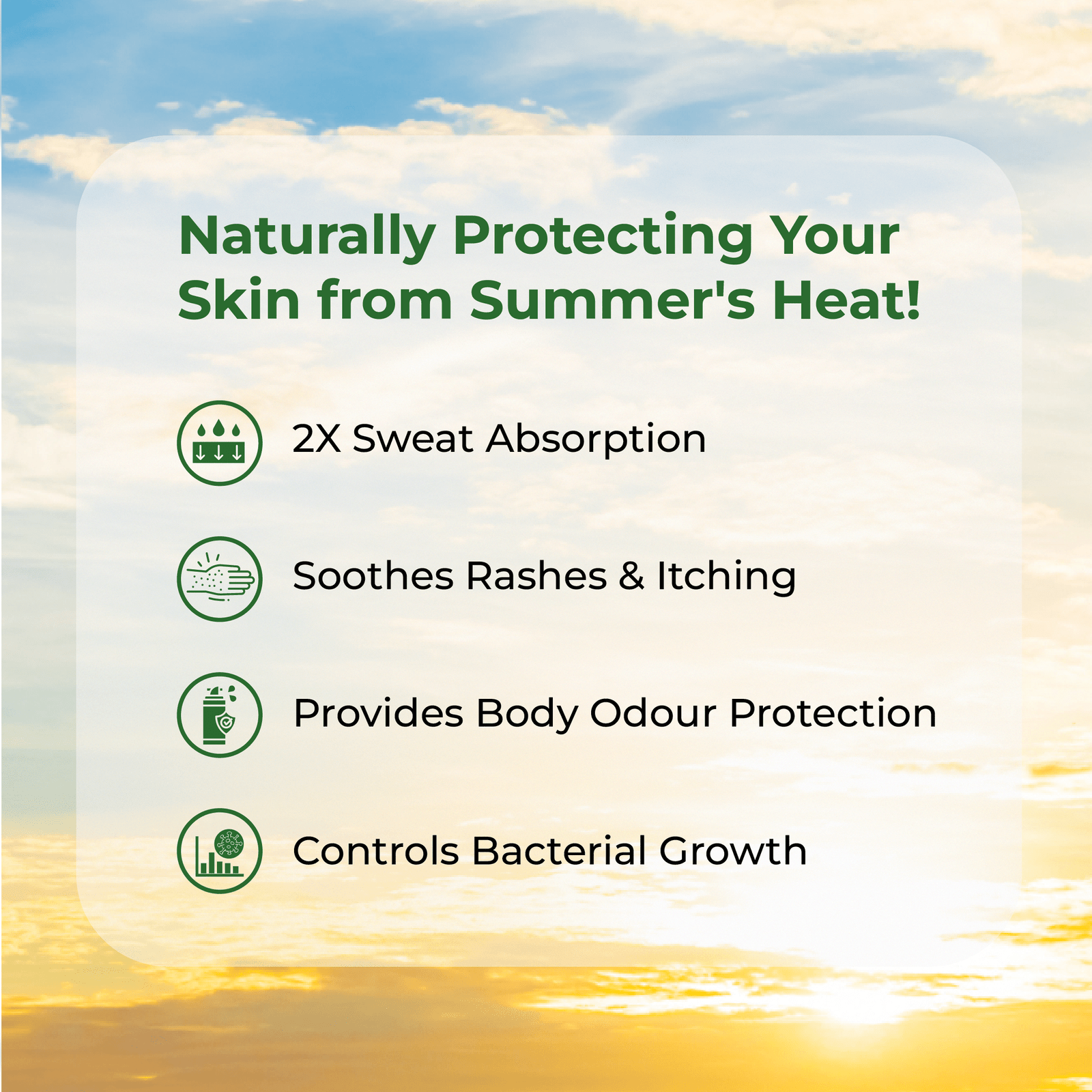 Itchstop Prickly Heat Powder - Ice Menthol (185 g) - Image 5